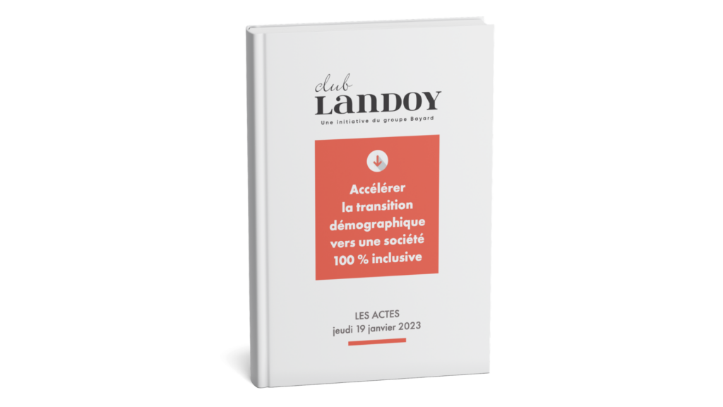Actes Accélérer la transition démographique - Club Landoy - Janvier 2023