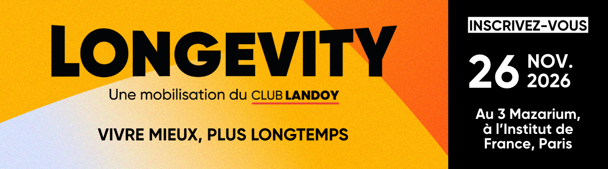 Bannière Longevity inscriptions - Club Landoy